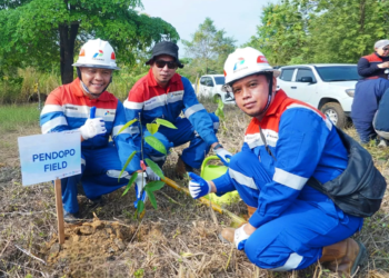 Pertamina EP Zona 4 Tanam Ribuan Pohon di Benakat-Semanggus untuk Konservasi Gajah Sumatra