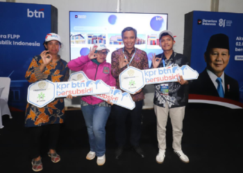Bersama Danantara, BTN Jadi Penyalur Terbesar dalam Akad Massal 62.000 Rumah Subsidi