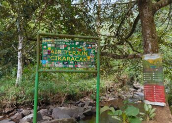 Pesona Curug Cikaracak: Surga Tersembunyi di Kaki Gunung Gede Pangrango yang Menenangkan