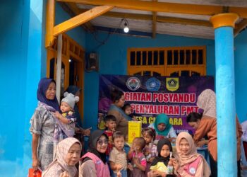 Dari Kampus untuk Desa: Peran Strategis Mahasiswa Administrasi Publik Universitas Ibnu Chaldun Jakarta Melalui Pelayanan Posyandu dan Penyaluran MBG