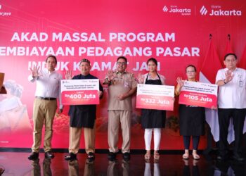 Perkuat UMKM, Bank Jakarta Salurkan Pembiayaan Pasar Senilai Rp326 Miliar